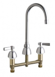 Chicago Faucets 786-E35-369ABCP Concealed Kitchen Sink Faucet